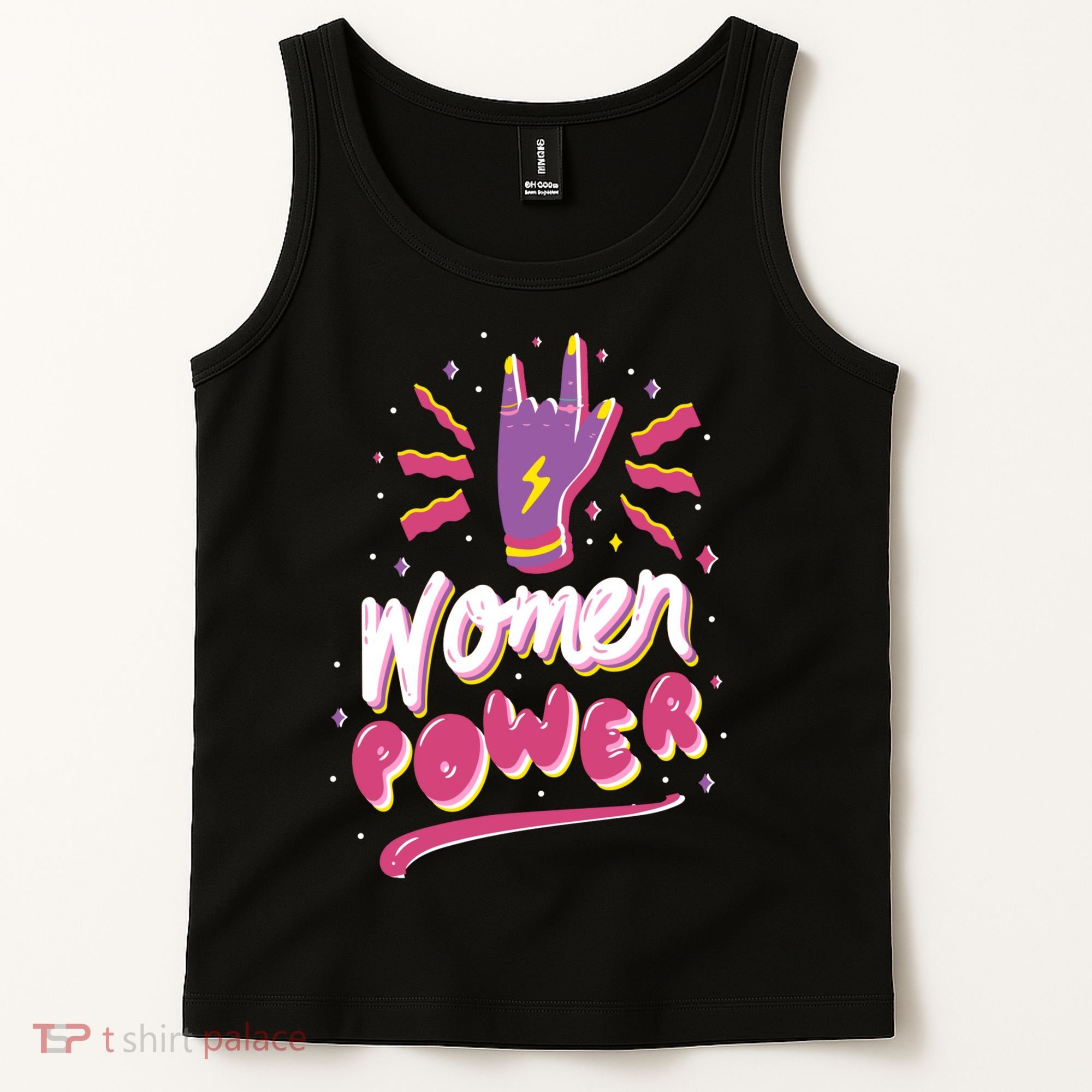 Women Power Rock Tank Top