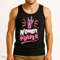 Women Power Rock Tank Top thumb 3