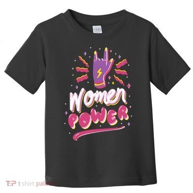 Women Power Rock Toddler T-Shirt