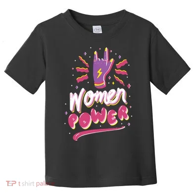 Women Power Rock Toddler T-Shirt
