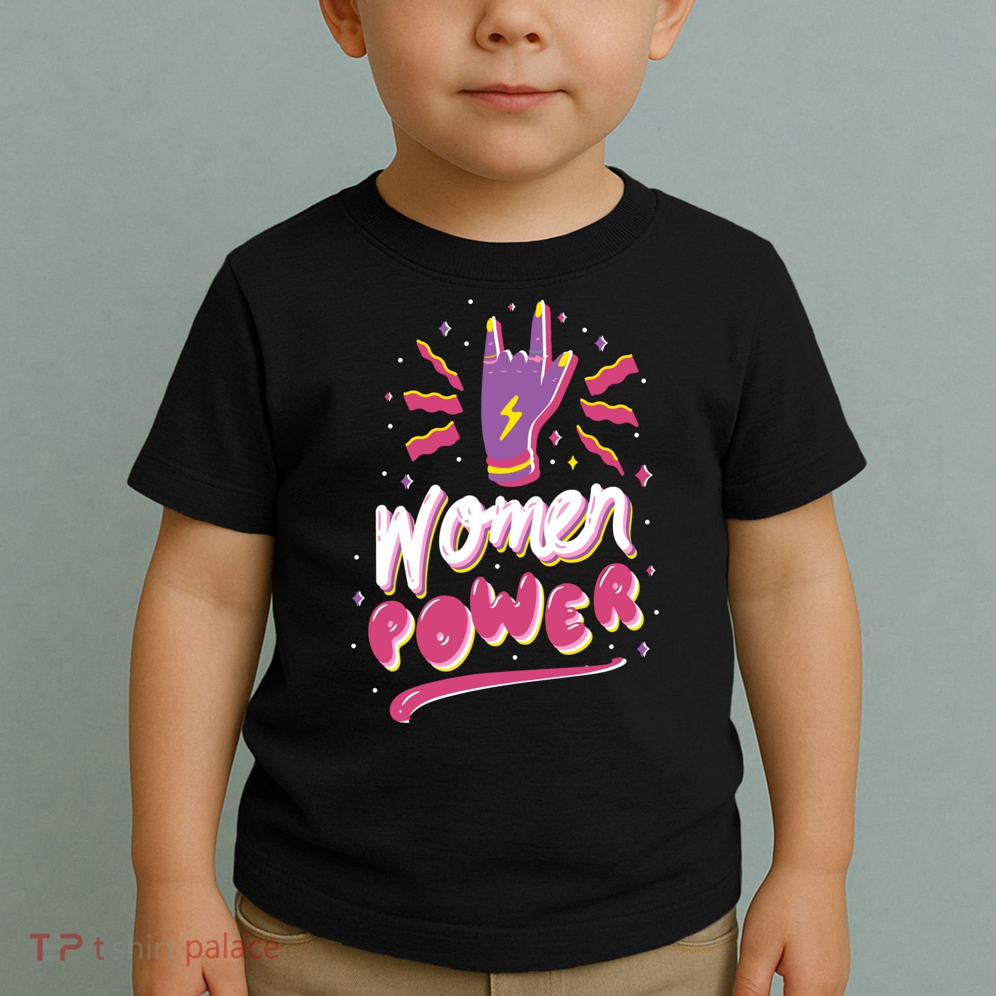 Women Power Rock Toddler T-Shirt