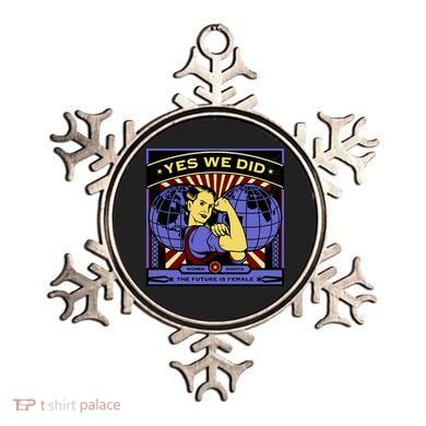 Women Rights - Yes We Did Resist Vintage Ornament