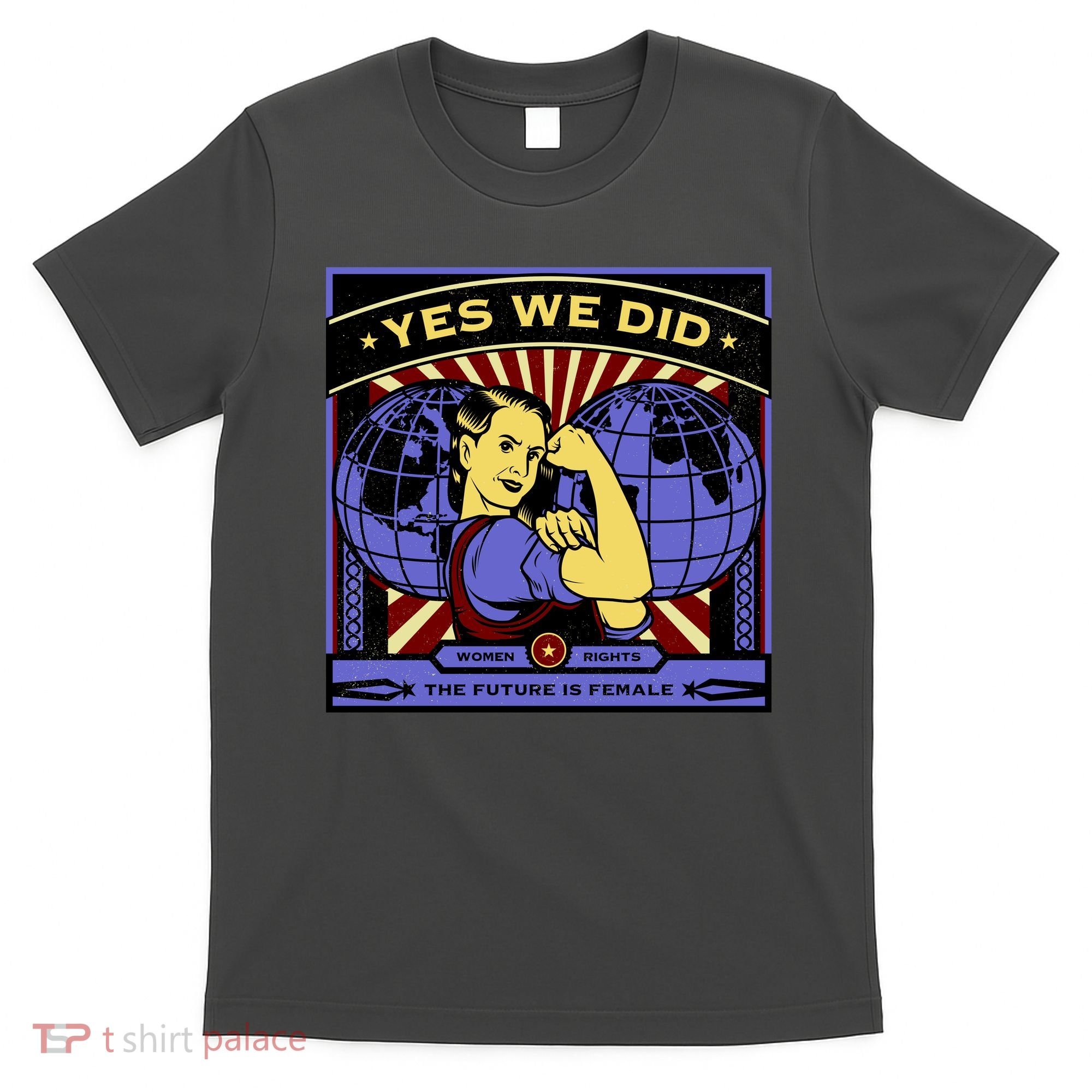 Women Rights - Yes We Did Resist Vintage T-Shirt