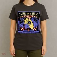Women Rights - Yes We Did Resist Vintage T-Shirt thumb 4