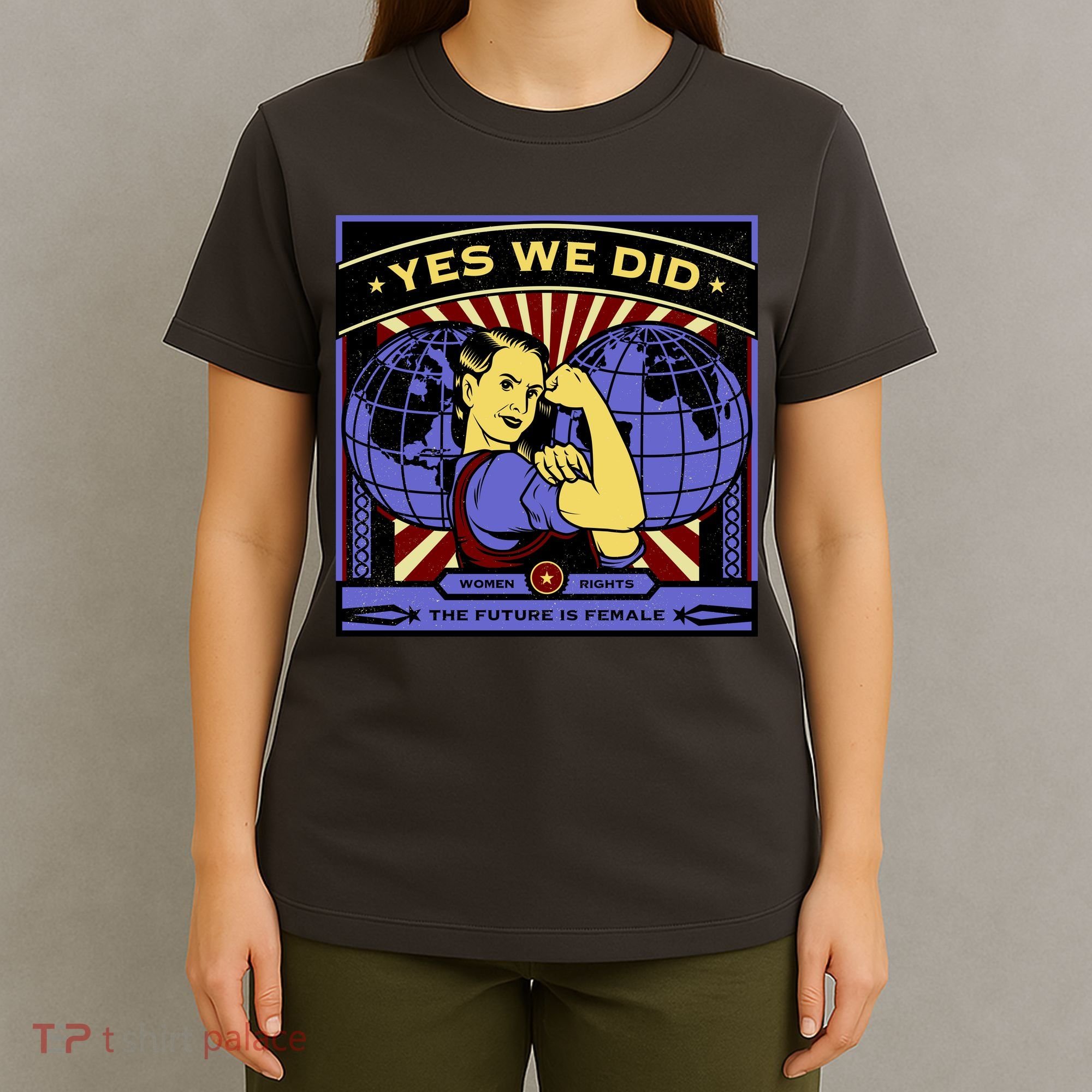 Women Rights - Yes We Did Resist Vintage T-Shirt