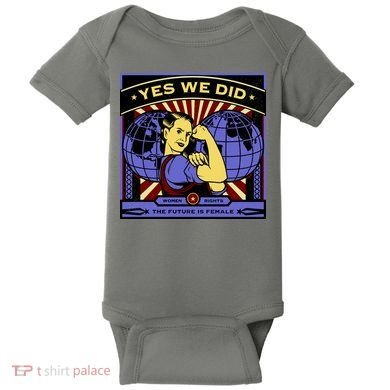 Women Rights - Yes We Did Resist Vintage Baby Bodysuit