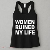 Women Ruined My Life Women's Tank Top thumb 3