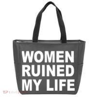 Women Ruined My Life Tote Bag thumb 0