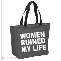 Women Ruined My Life Tote Bag thumb 2