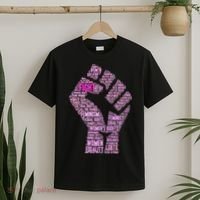 Women's March Equality Fist Mash Up T-Shirt thumb 2