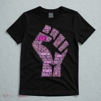 Women's March Equality Fist Mash Up T-Shirt thumb 5