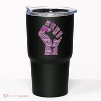 Women's March Equality Fist Mash Up Tumbler thumb 0