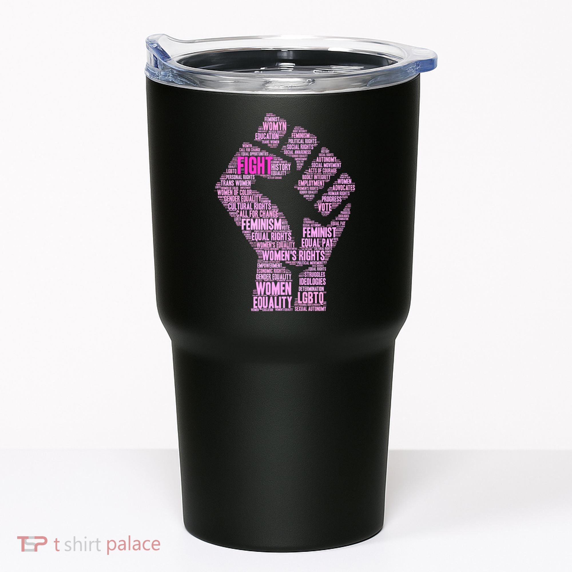 Women's March Equality Fist Mash Up Tumbler
