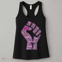 Women's March Equality Fist Mash Up Women's Tank Top thumb 3