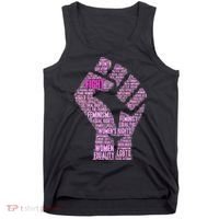 Women's March Equality Fist Mash Up Tank Top thumb 0