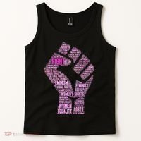 Women's March Equality Fist Mash Up Tank Top thumb 2
