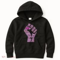 Women's March Equality Fist Mash Up Kids Hoodie thumb 0