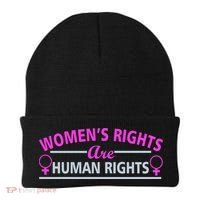 Women's Rights Are Human Rights Beanie thumb 0