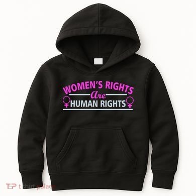 Women's Rights Are Human Rights Kids Hoodie