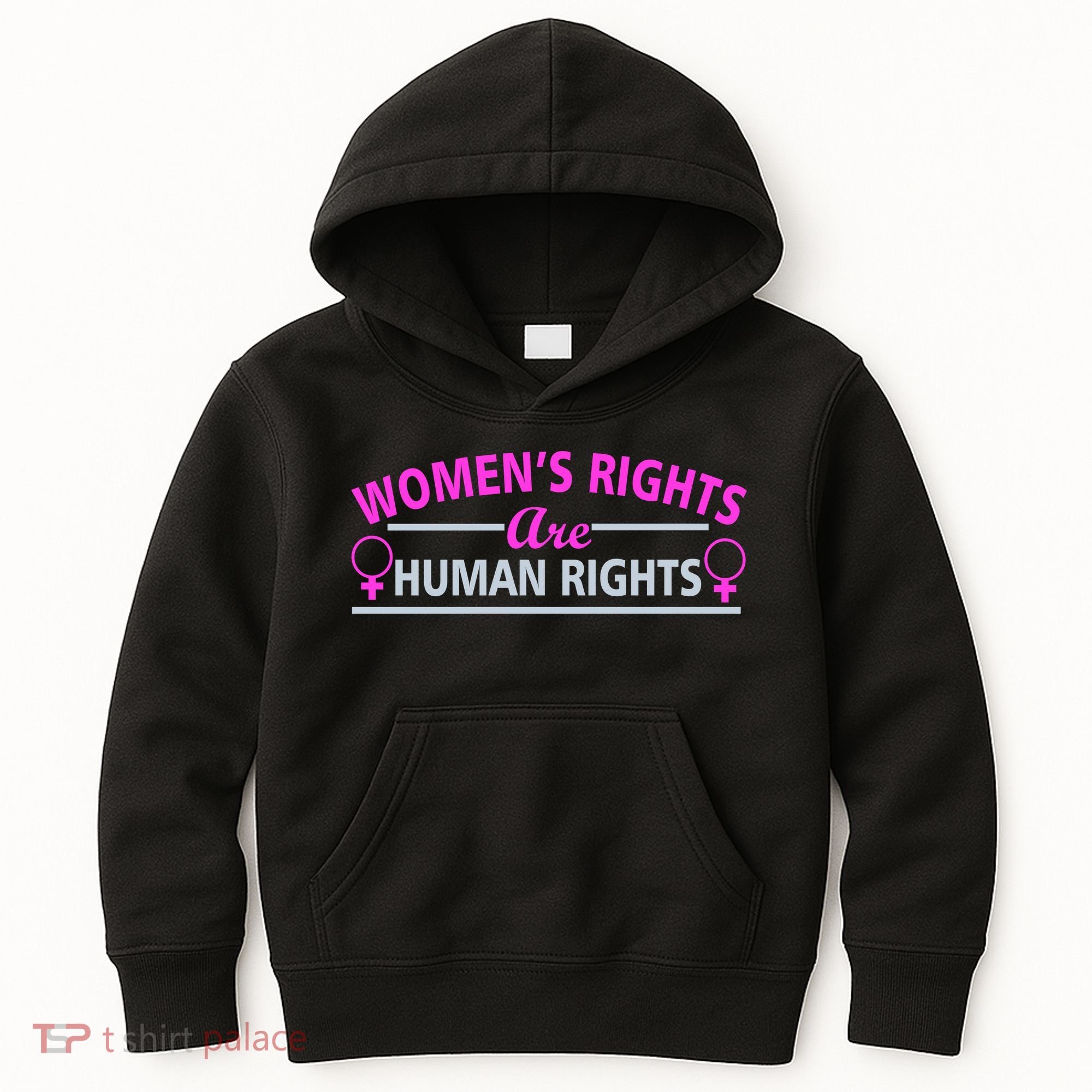 Women's Rights Are Human Rights Kids Hoodie