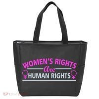 Women's Rights Are Human Rights Tote Bag thumb 0