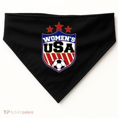 Womens Soccer USA Emblem USA-Made Doggie Bandana