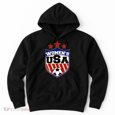Womens Soccer USA Emblem Hoodie