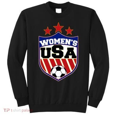 Womens Soccer USA Emblem Sweatshirt