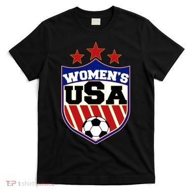 Womens Soccer USA Emblem T-Shirt