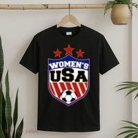 Womens Soccer USA Emblem T-Shirt thumb 2