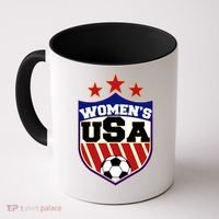 Womens Soccer USA Emblem Coffee Mug thumb 0