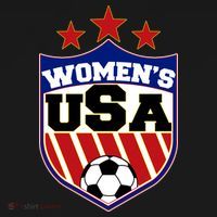 Womens Soccer USA Emblem Women's Hoodie thumb 2