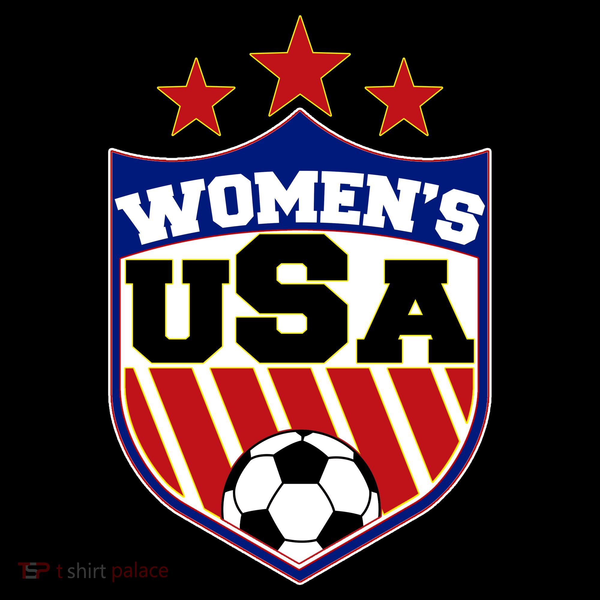 Womens Soccer USA Emblem Women's Tank Top