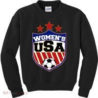 Womens Soccer USA Emblem Kids Sweatshirt thumb 0