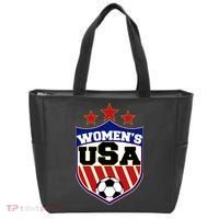 Womens Soccer USA Emblem Tote Bag thumb 0