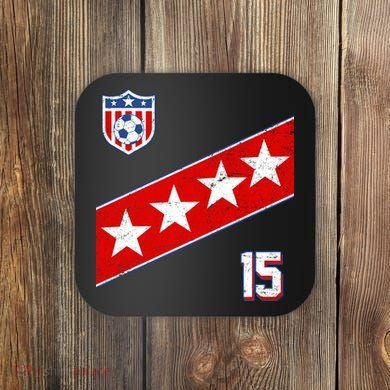 Women's US Soccer Jersey Coaster