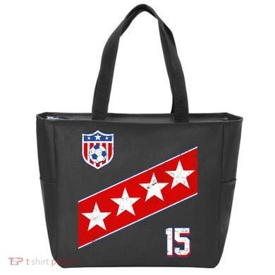 Women's US Soccer Jersey Tote Bag