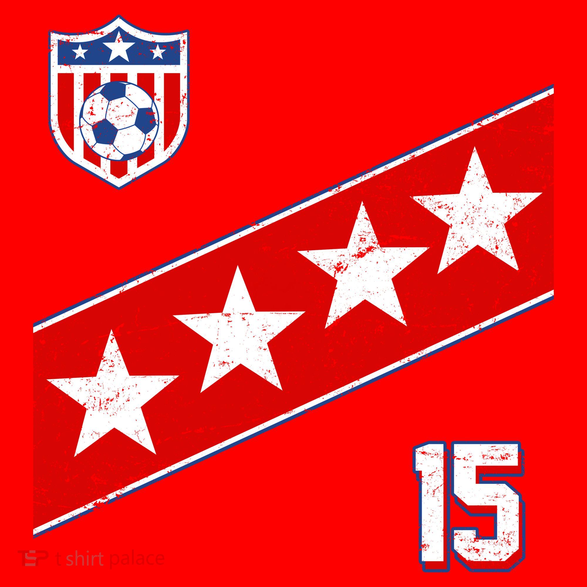 Women's US Soccer Jersey Santa Hat