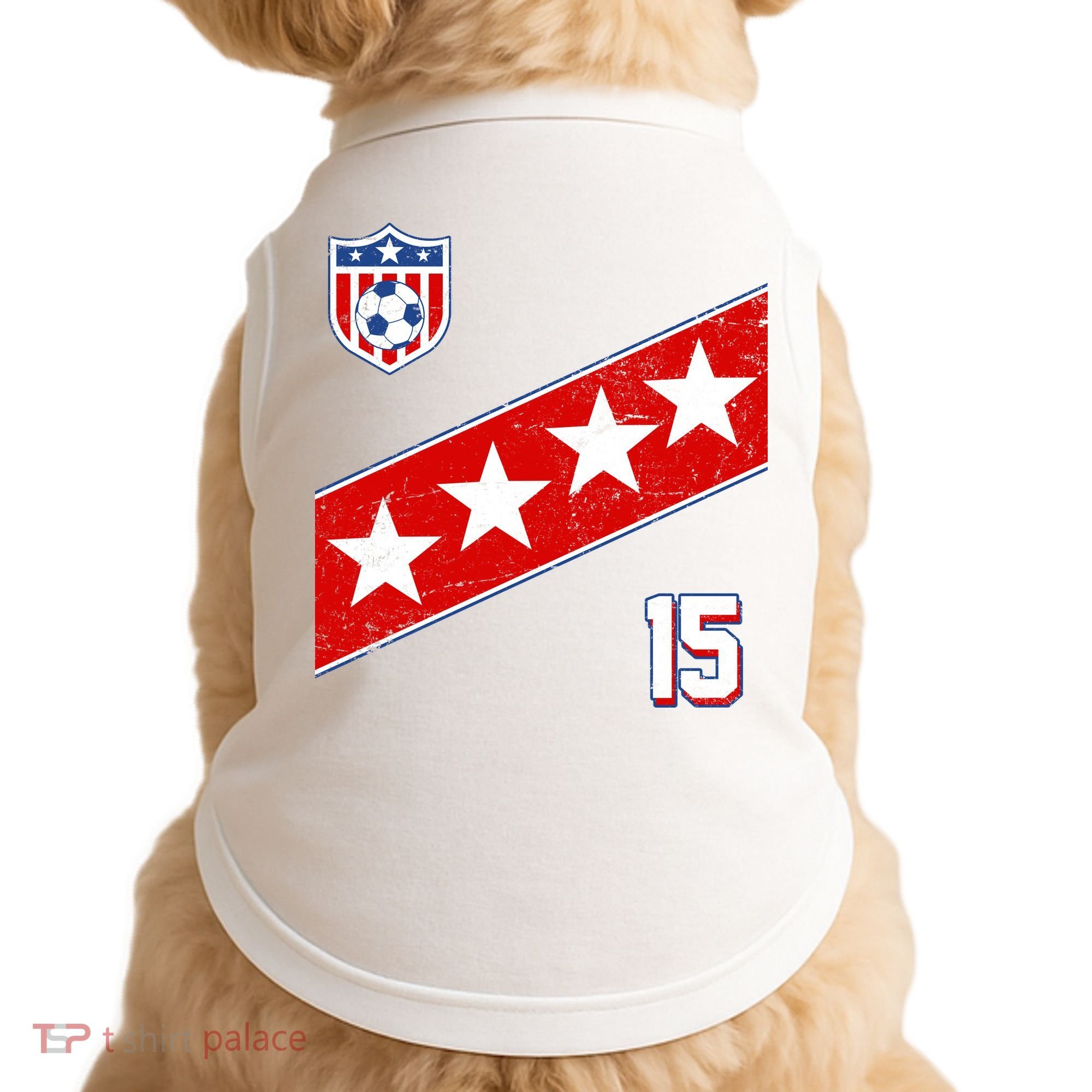 Women's US Soccer Jersey Doggie Tank