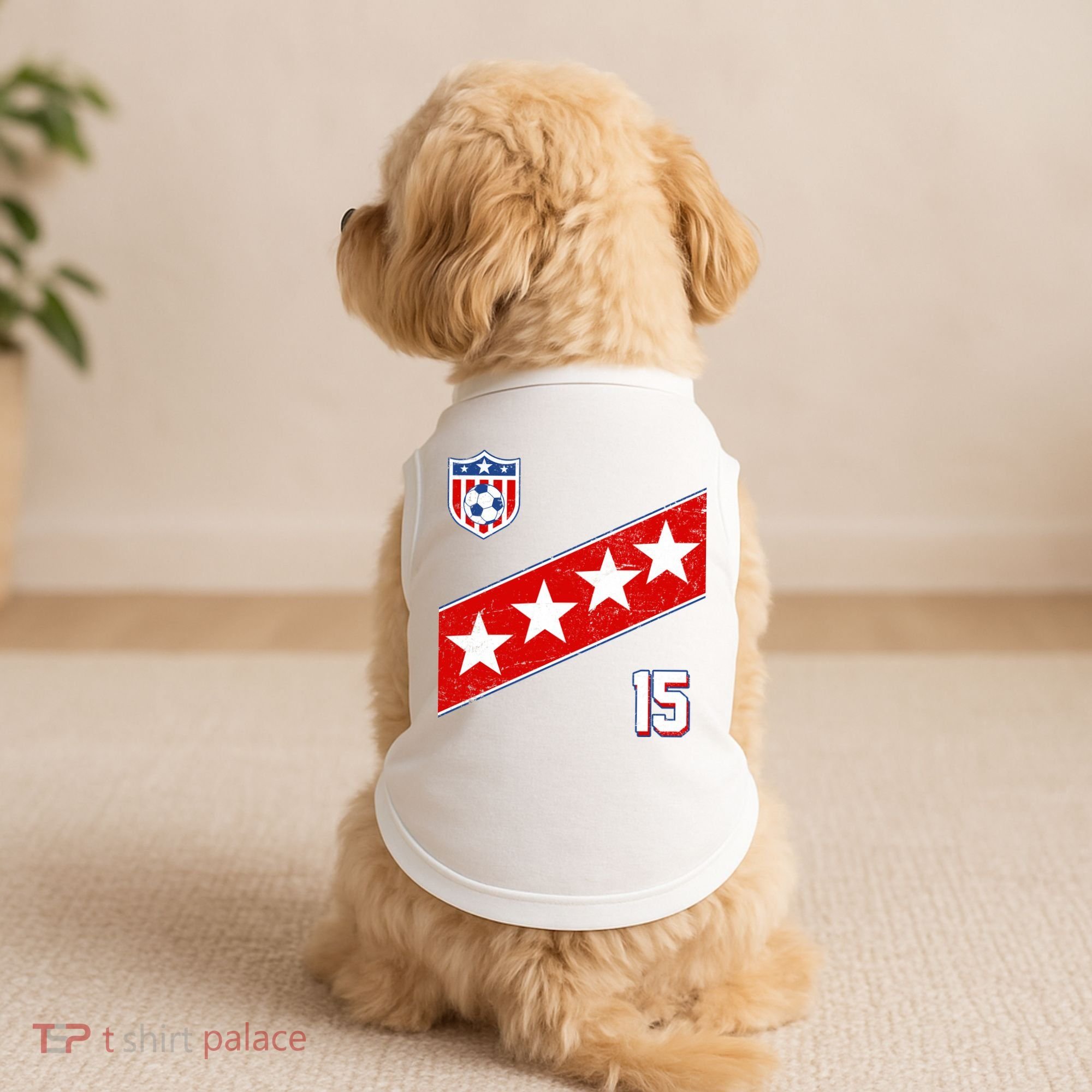 Women's US Soccer Jersey Doggie Tank