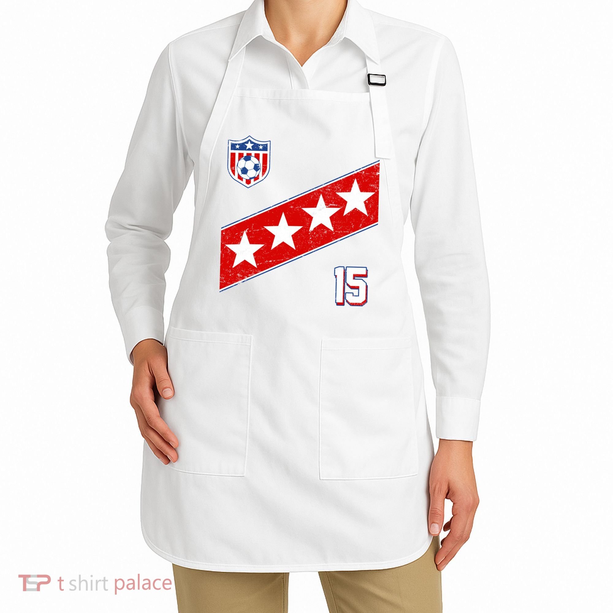 Women's US Soccer Jersey Apron
