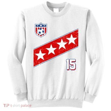 Women's US Soccer Jersey Sweatshirt