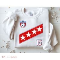 Women's US Soccer Jersey Sweatshirt thumb 2