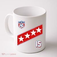 Women's US Soccer Jersey Coffee Mug thumb 0