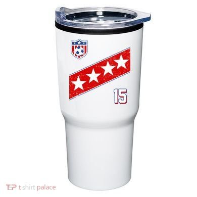 Women's US Soccer Jersey Tumbler
