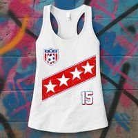 Women's US Soccer Jersey Women's Tank Top thumb 3