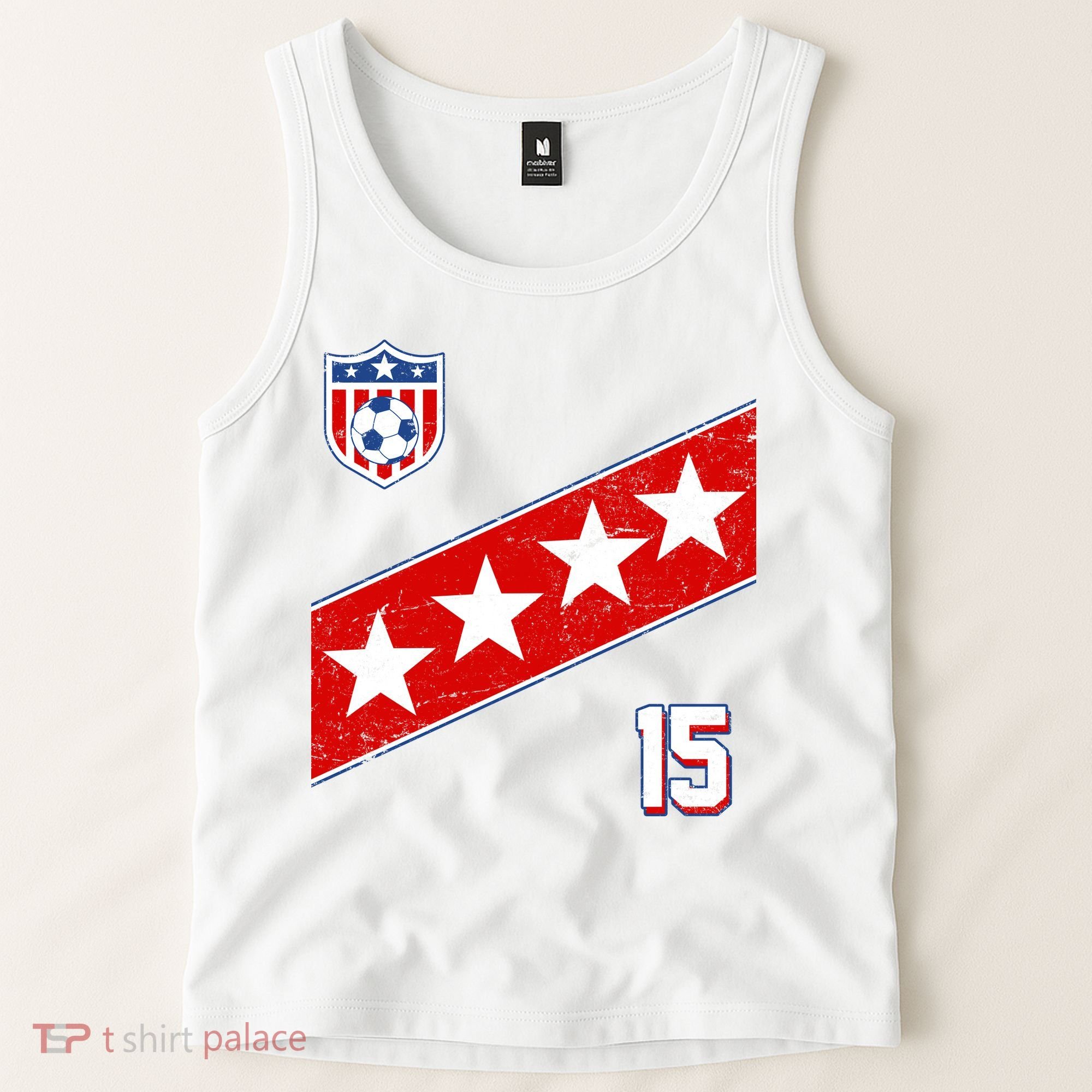 Women's US Soccer Jersey Tank Top