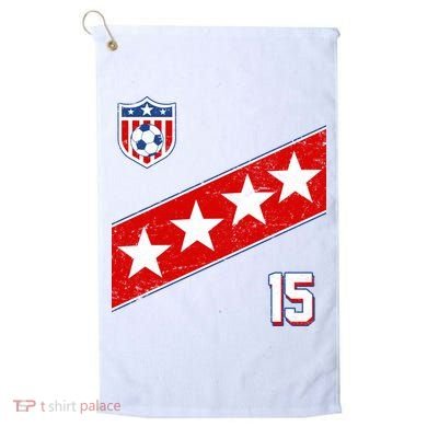 Women's US Soccer Jersey Golf Towel