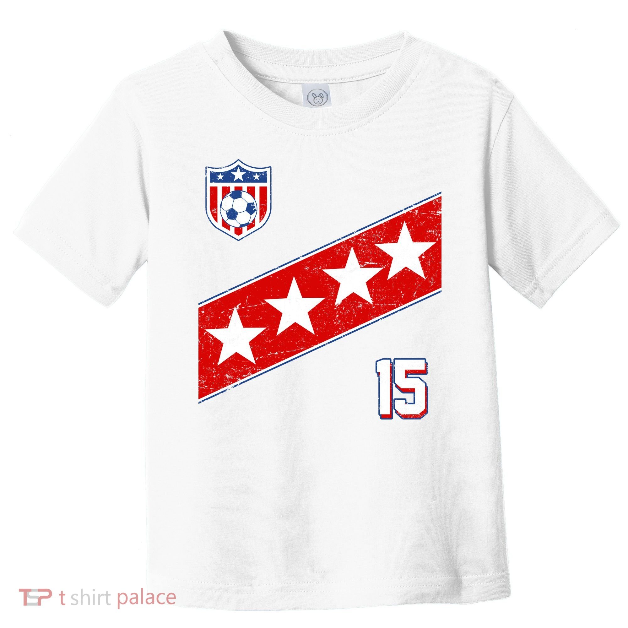 Women's US Soccer Jersey Toddler T-Shirt