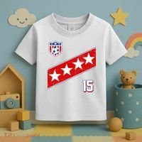 Women's US Soccer Jersey Toddler T-Shirt thumb 3